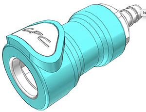 NS4D1700406 - Mit Gamma-Strahlung sterilisierbare CPC Kupplung