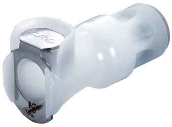 PLCD14004 - CPC Kupplung 6,4 mm AD JG®, mit Absperrventil, Buna-N Dichtung