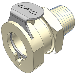 CPC Kupplung mit 1/4" NPT Außengewinde