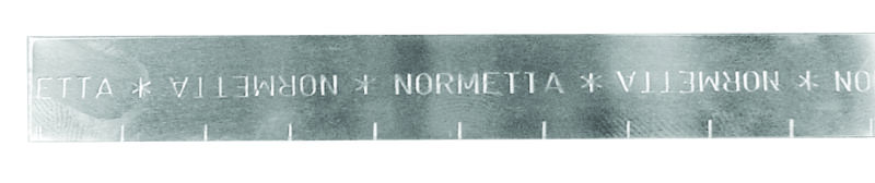 NORMETTA® glatte Bandrolle Bandbreite 13 mm, V2A (30 m-Rolle)